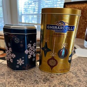 Collectible Christmas Tins / Music Box